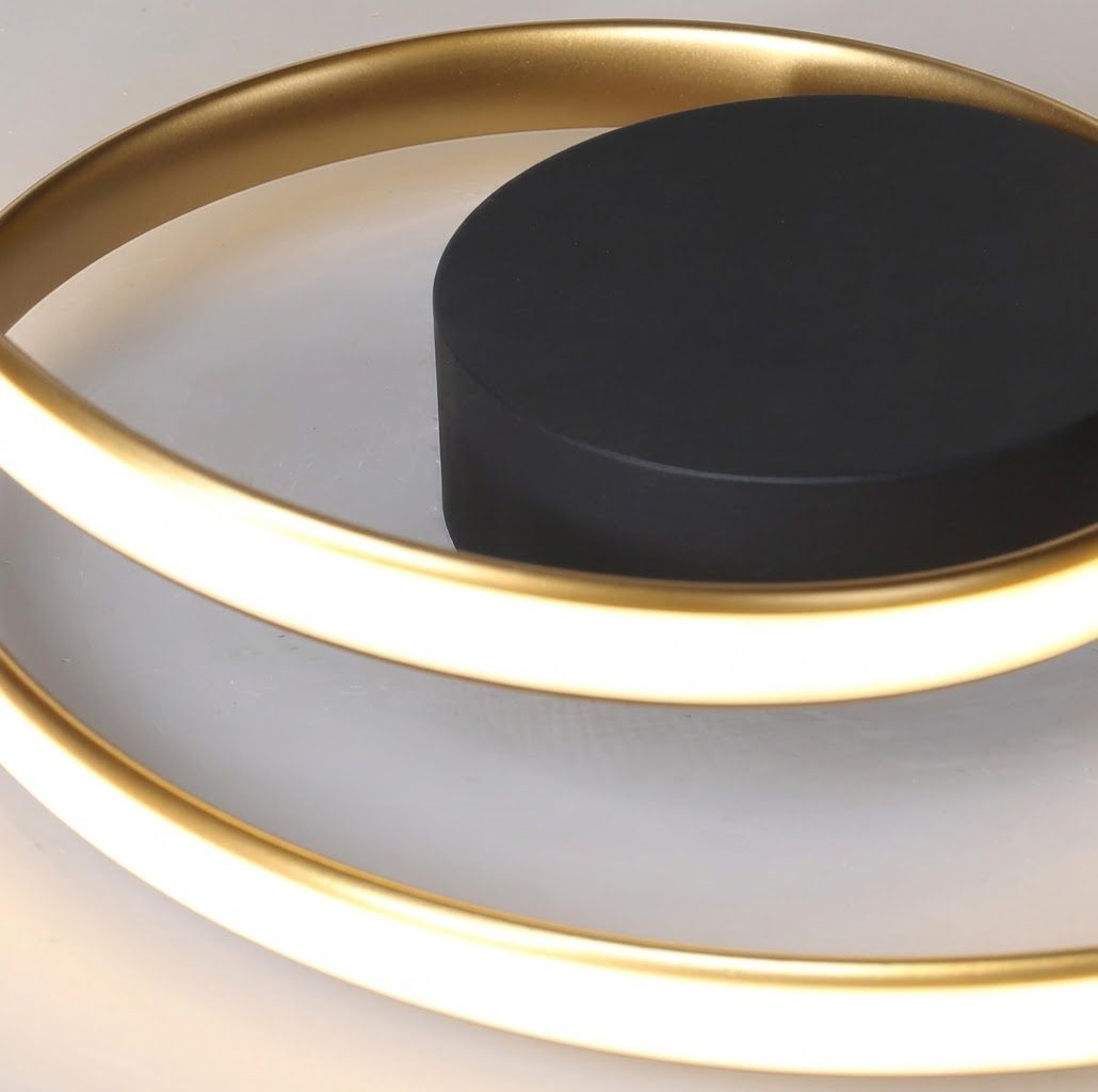 Gold Ring Bedroom Ceiling Light view 7
