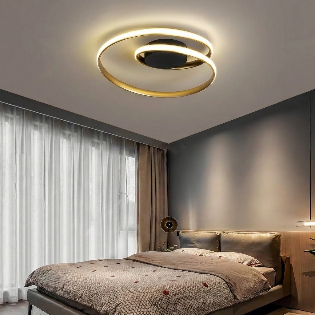 Gold Ring Ceiling Light view 8