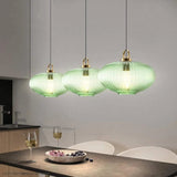 Nordic Green Glass Pendant Light view 11