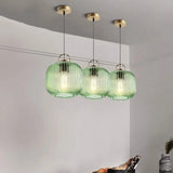 Nordic Green Glass Pendant Light view 3