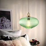 Nordic Green Glass Pendant Light view 8
