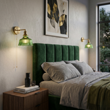Green Glass Wall Lights view 5