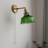 Green Glass Wall Lights view 6