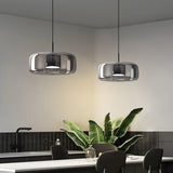Grey Glass Pendant Light view 5