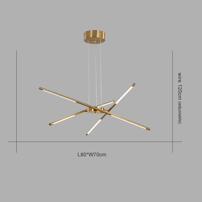 Suspension tube LED design view 5