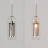 Suspension laiton et verre view 7