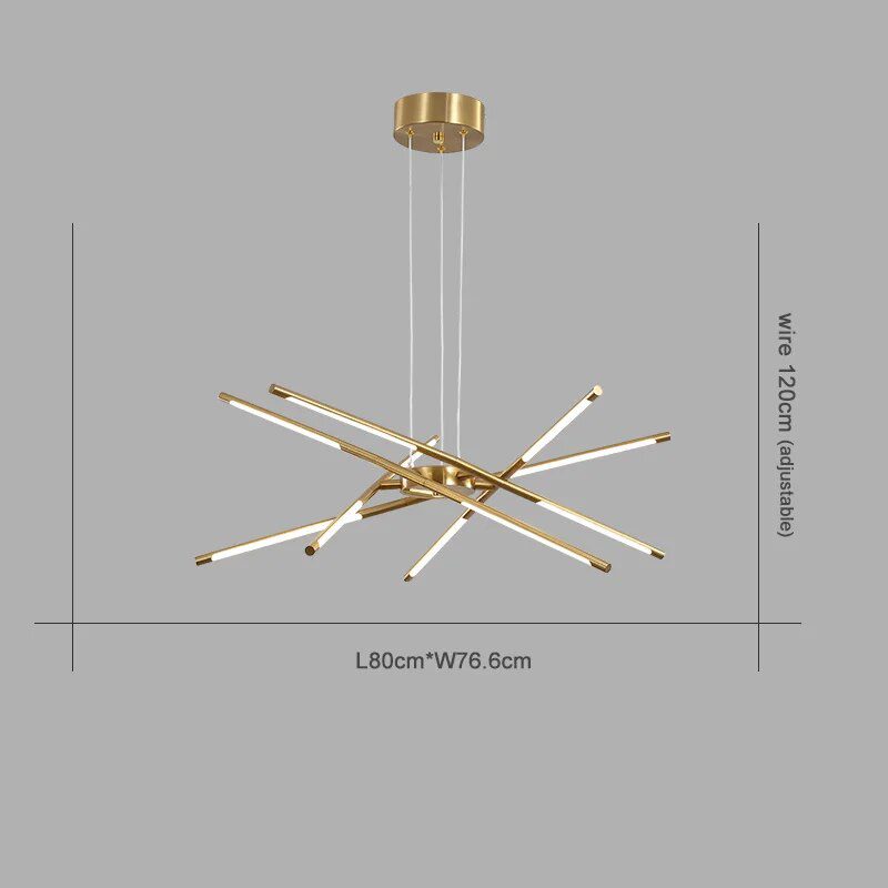 Suspension tube LED design view 7