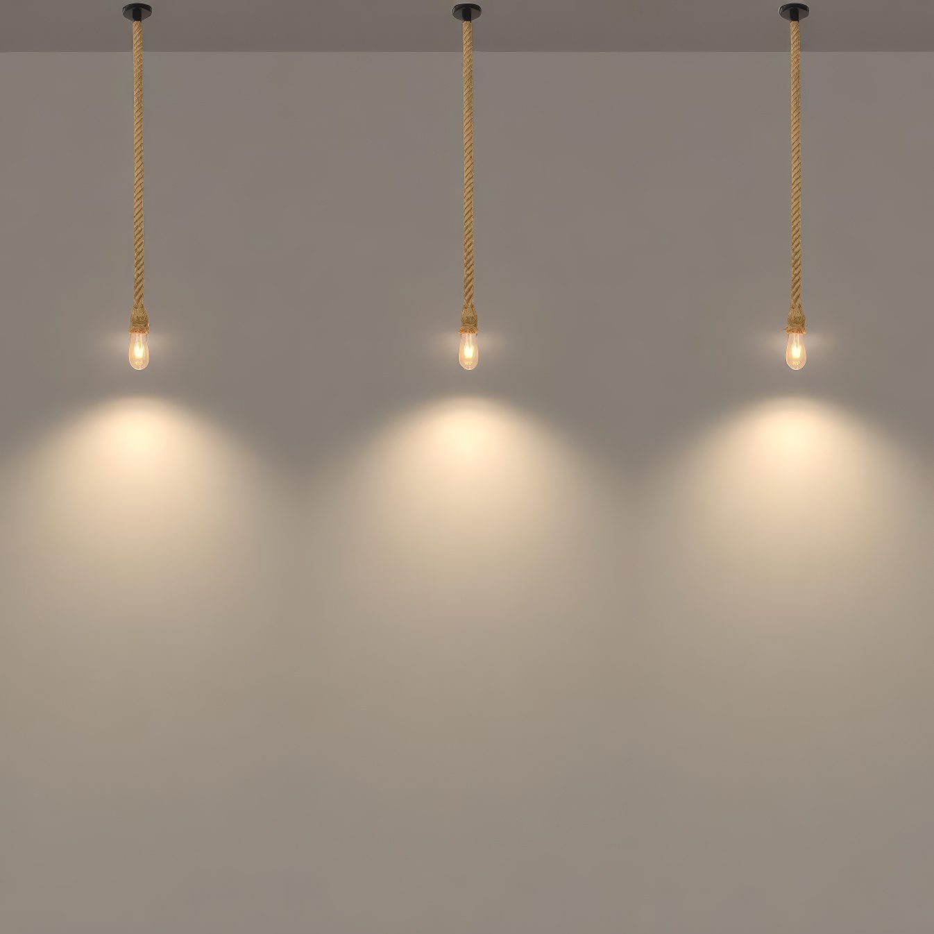 Hemp Rope Pendant Light view 5