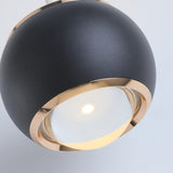 Suspension boule noire view 6