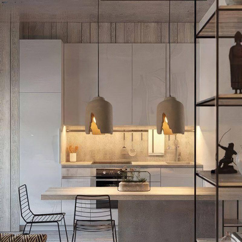 Suspension terre cuite design view 15