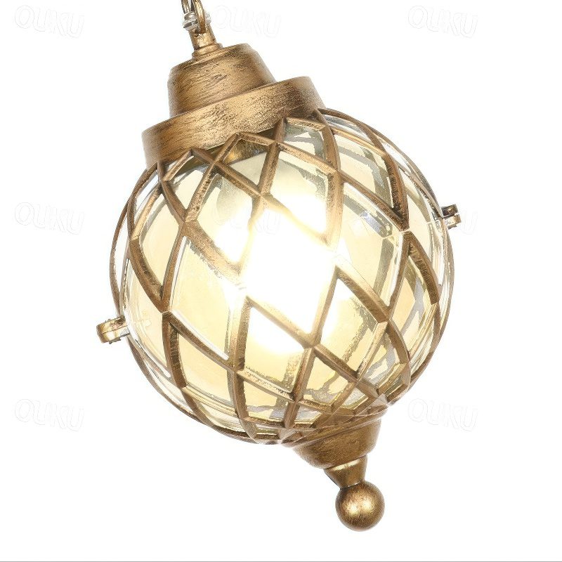 Luminaire extérieur suspension vintage view 2