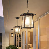 Suspension lanterne extérieur pour pergola view 4