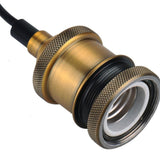 Suspension lampe noir industrielle cuisine view 6