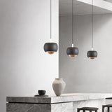 Suspension boule noire view 4