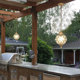 Luminaire extérieur suspension vintage view 3