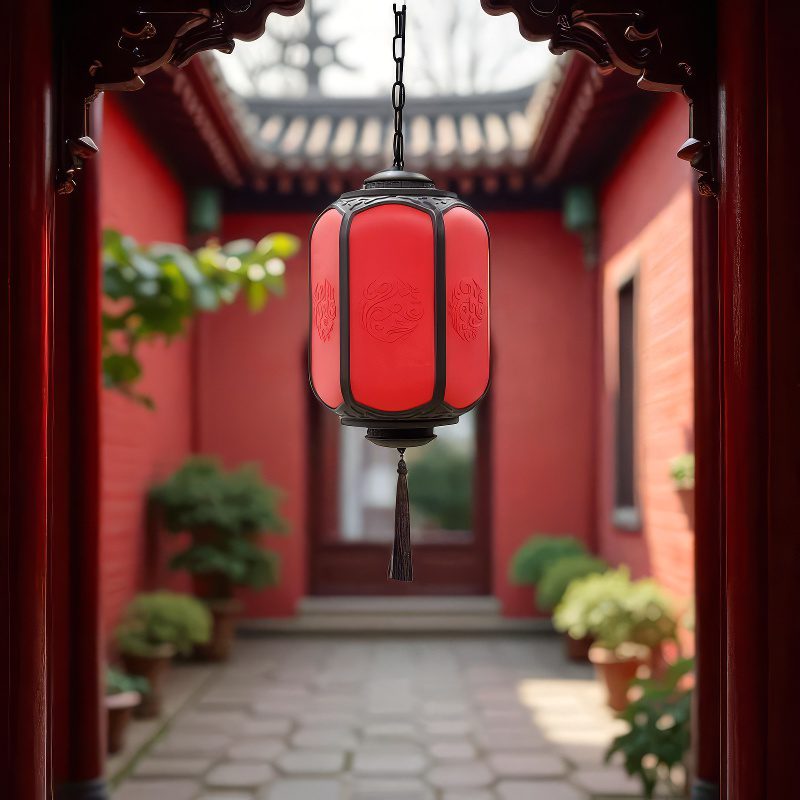 Suspension extérieur lanterne chinoise view 6