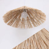 Suspension parasol paille view 5