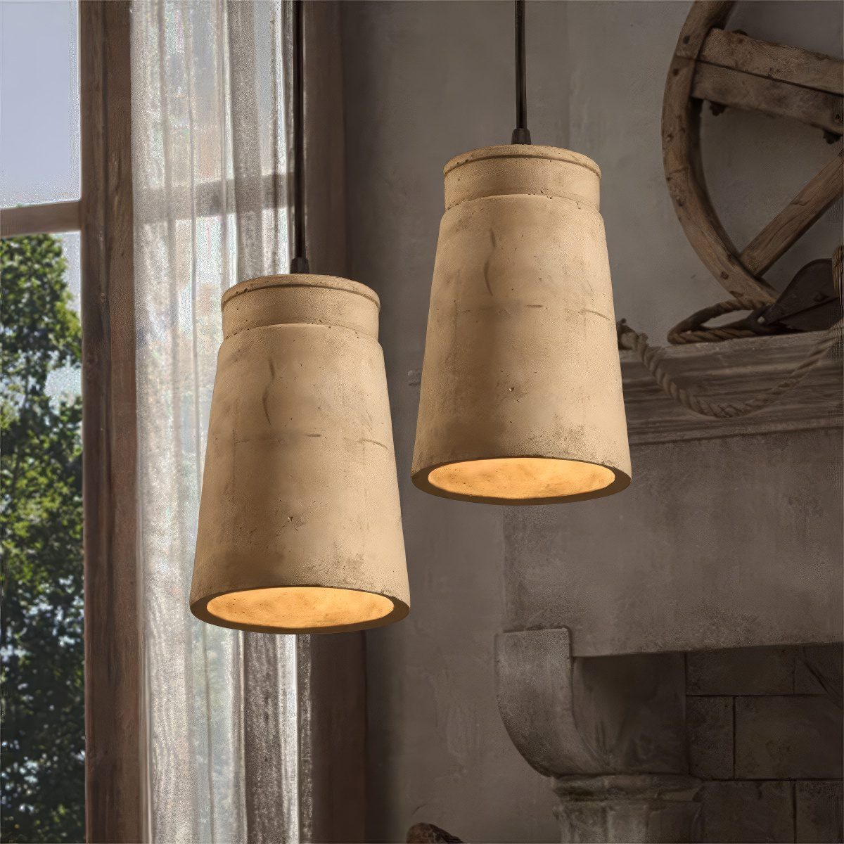 Pot suspension terre cuite view 13