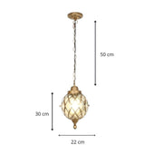 Luminaire extérieur suspension vintage view 6