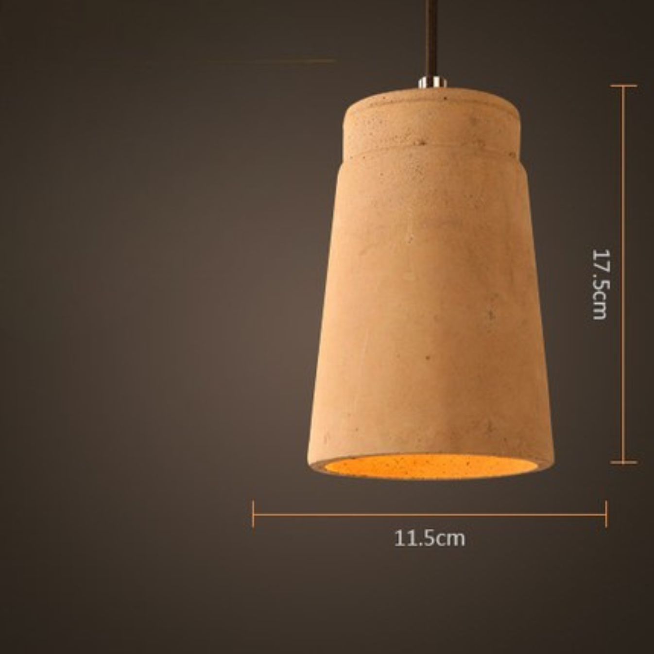 Pot suspension terre cuite view 10