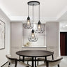 Industrial Cluster Cage Pendant Light