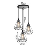 Industrial Cluster Cage Pendant Light view 3