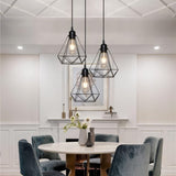 Industrial Cluster Cage Pendant Light view 4