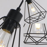 Industrial Cluster Cage Pendant Light view 6