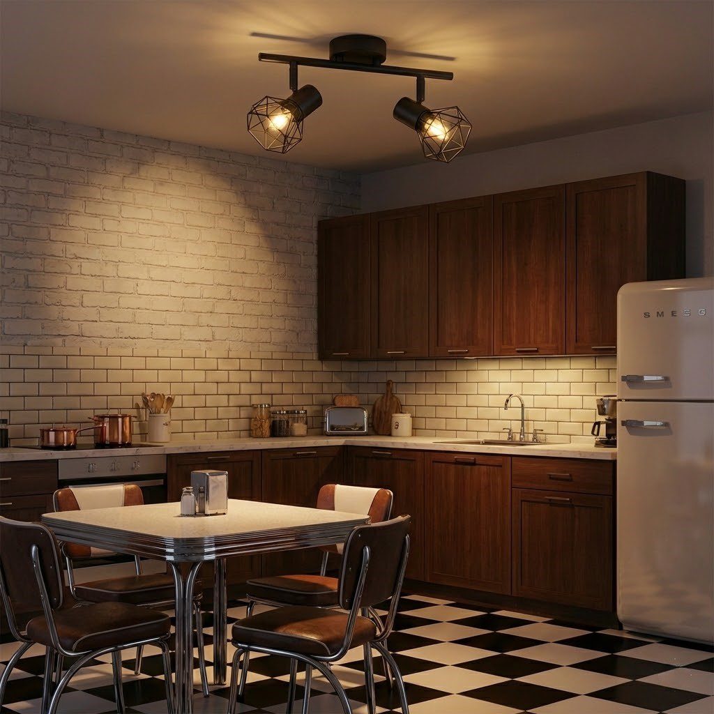 Industrial Kitchen Island Lighting view 5