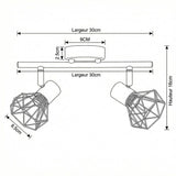 Industrial Kitchen Island Lighting view 8
