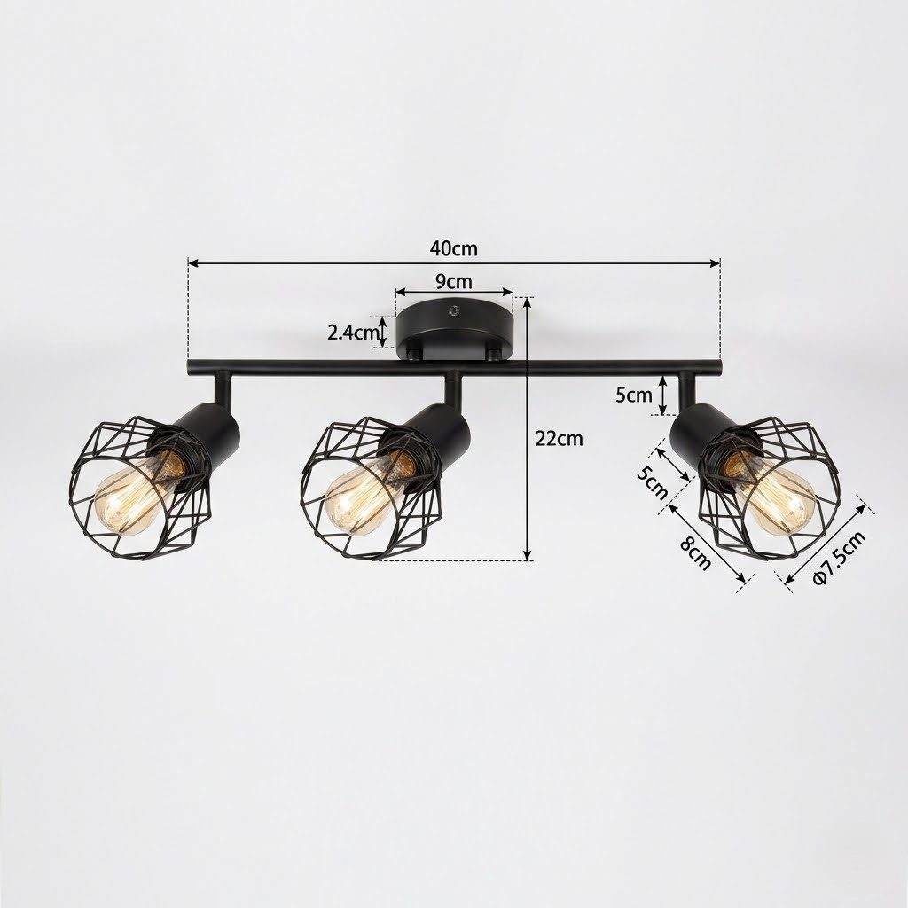 Industrial Kitchen Lighting view 2