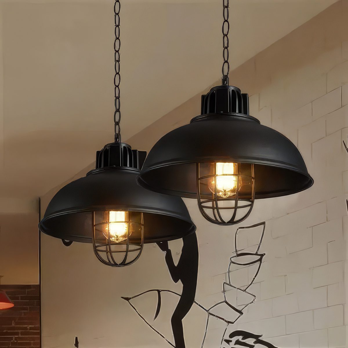 Industrial Pendant Light view 6