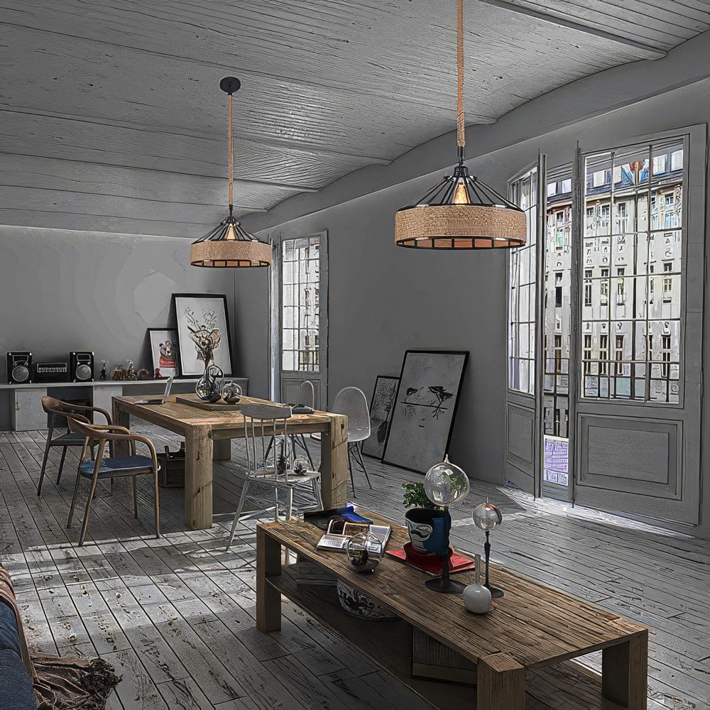Industrial Style Pendant Lights view 8