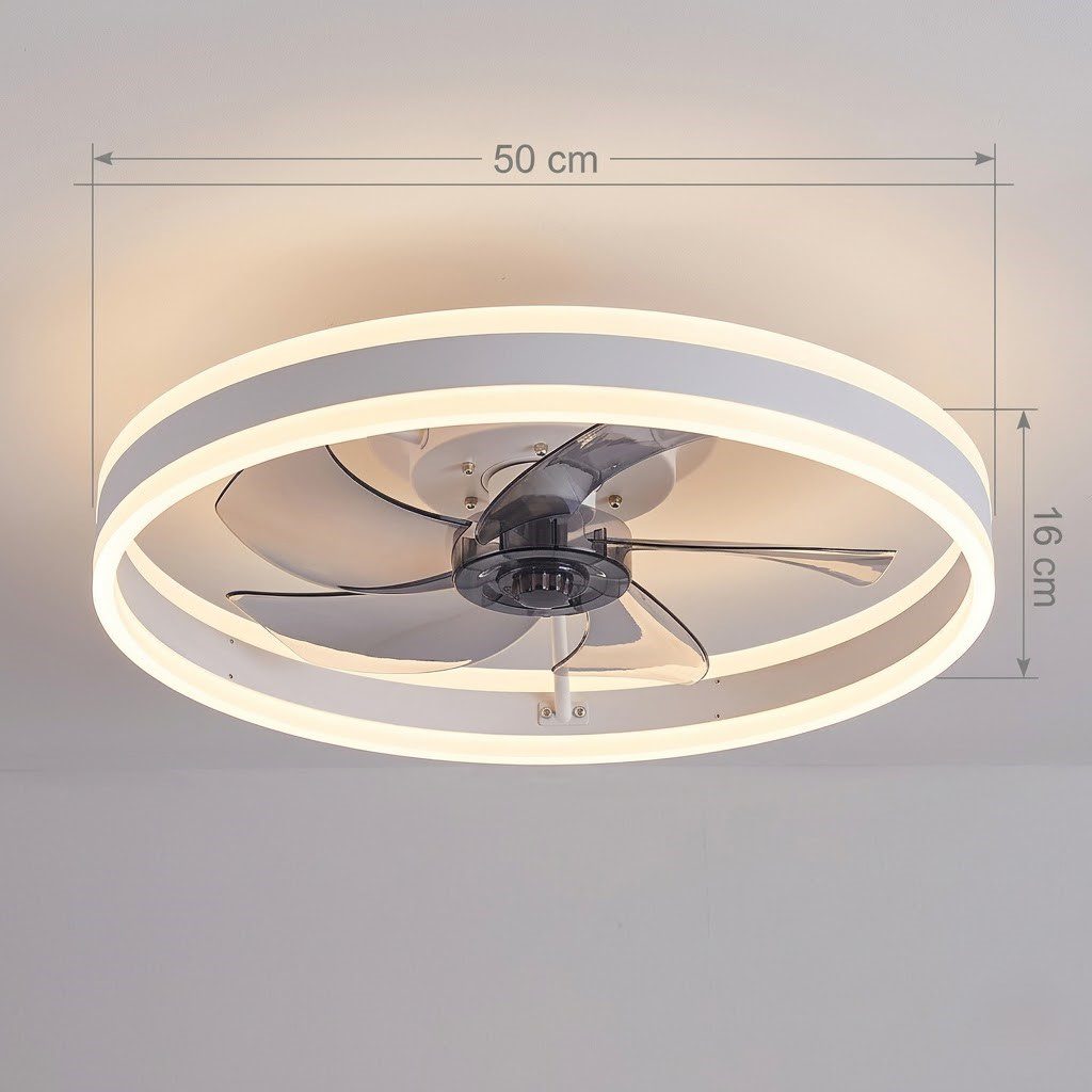 Kitchen Ceiling Light and Fan view 7