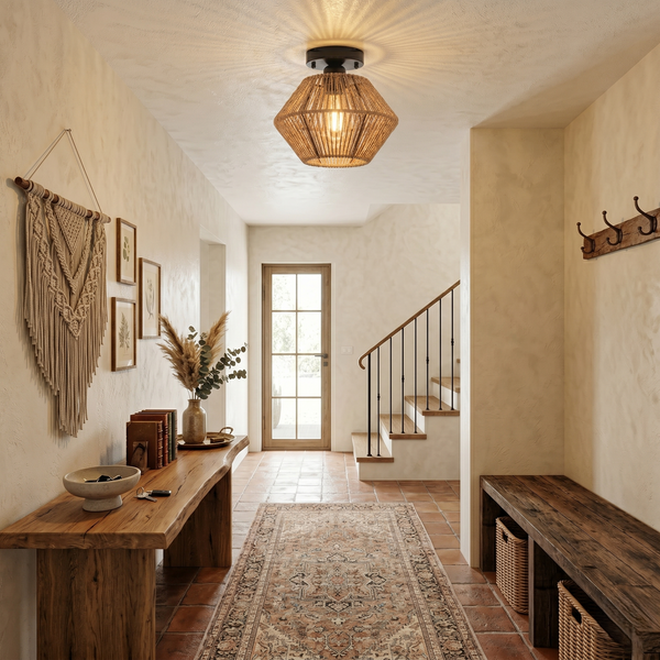 Lantern Style Ceiling Light
