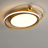 Large Gold Ceiling Light view 4