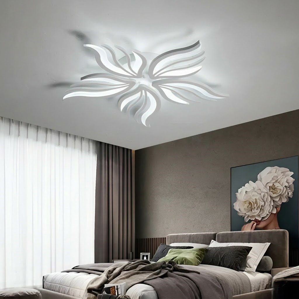 Large LED Flower Ceiling Light view 2