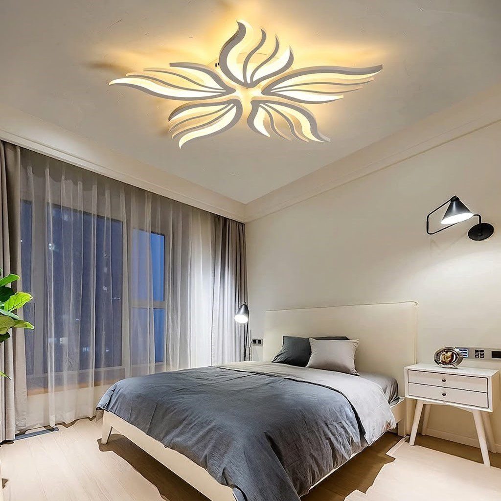 Large LED Flower Ceiling Light view 4