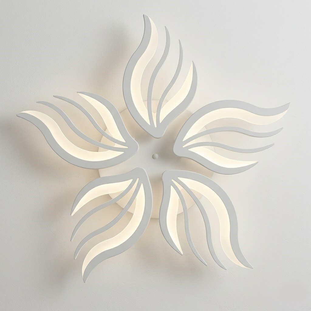 Large LED Flower Ceiling Light view 7