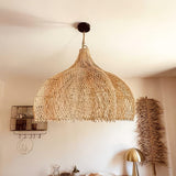 Large Rattan Pendant Light view 10