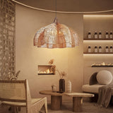 Large Rattan Pendant Light view 8