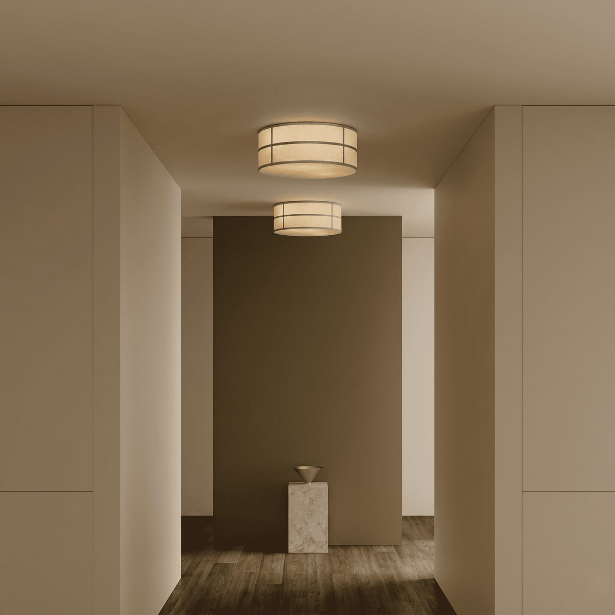 Large Round Ceiling Light - image 4 view 4