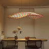 Large Wooden Pendant Light