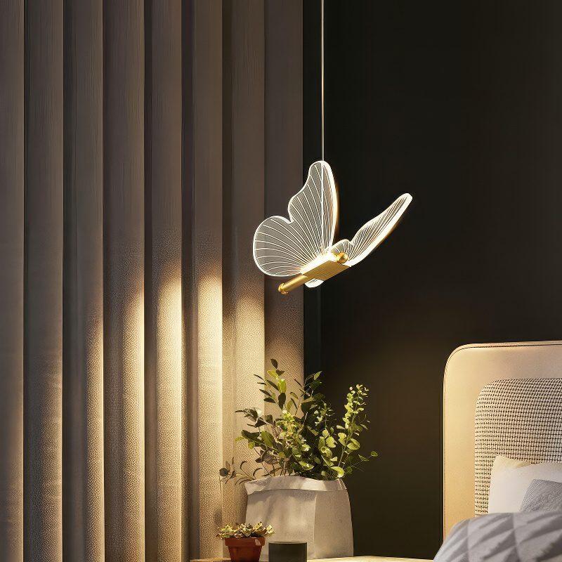 LED Butterfly Pendant Light - image 2