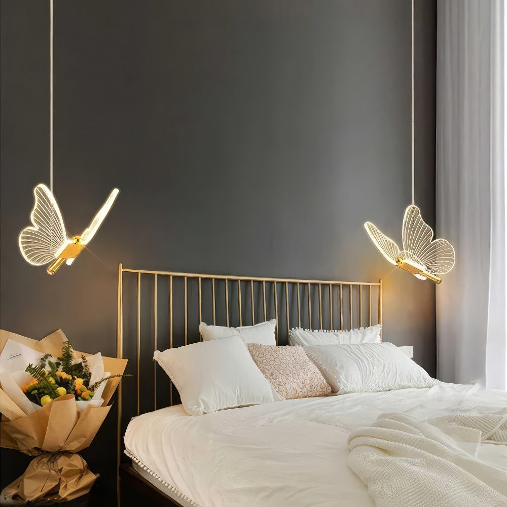 LED Butterfly Pendant Light - image 3