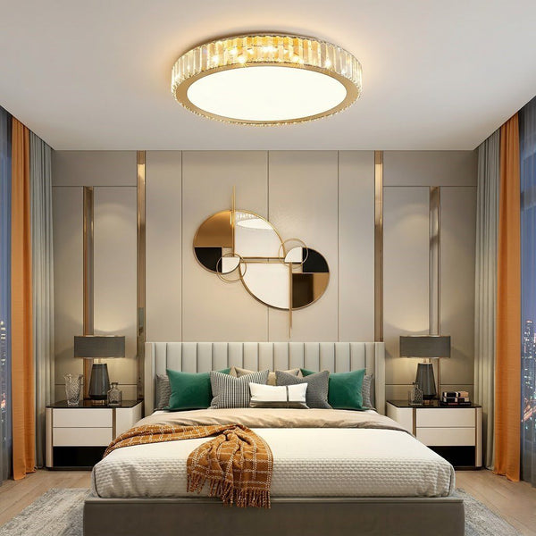 LED Crystal Ceiling Light