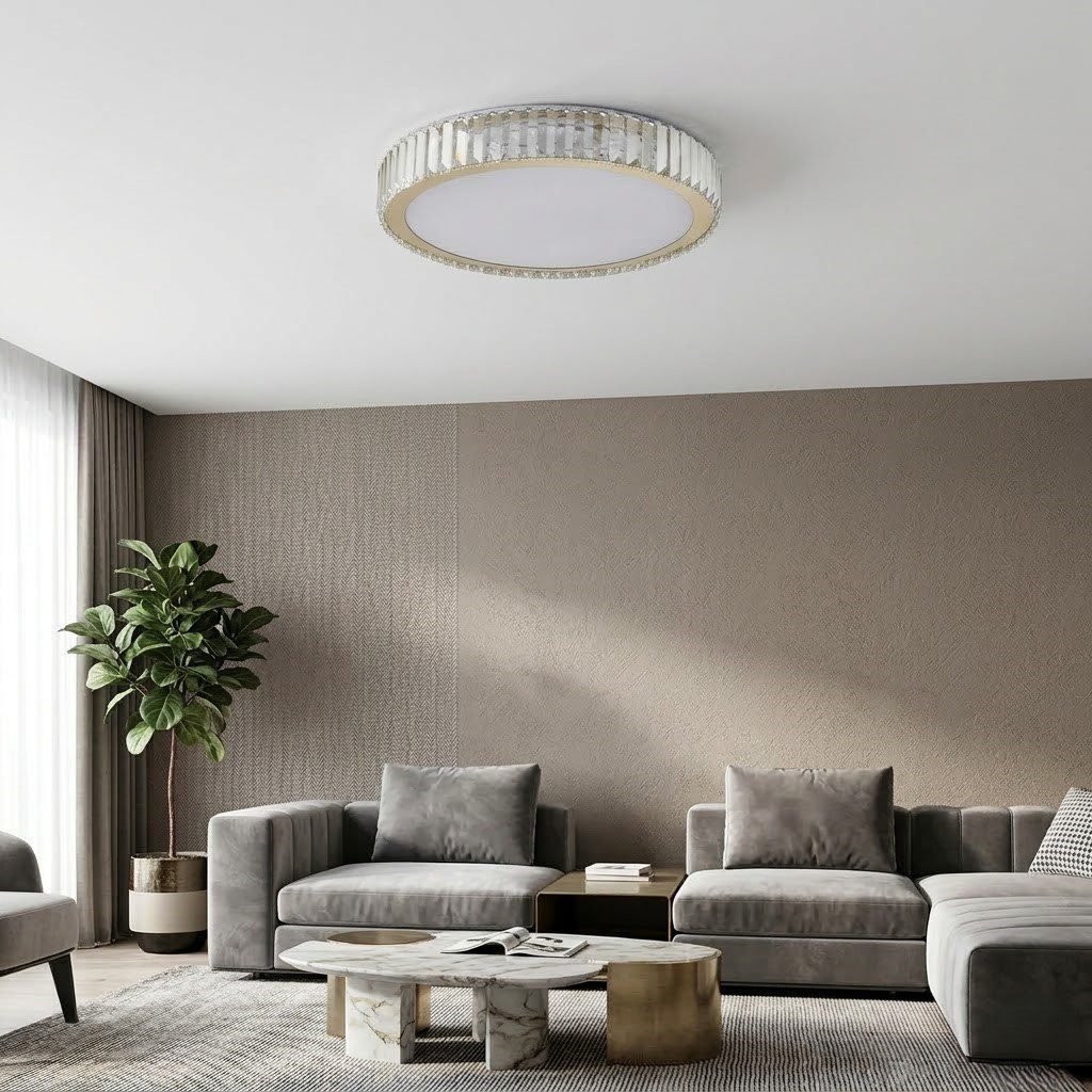 LED Crystal Ceiling Light view 8