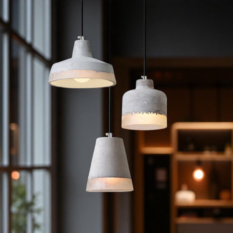 Light Grey Pendant Light view 6