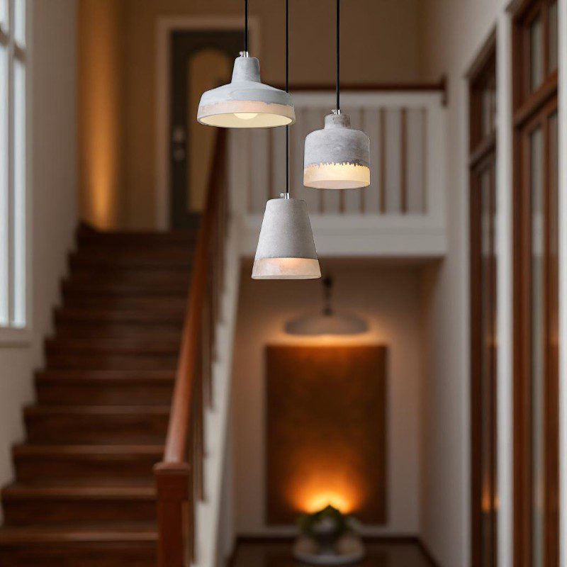 Light Grey Pendant Light view 7