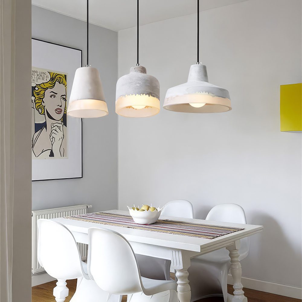 Light Grey Pendant Light view 8
